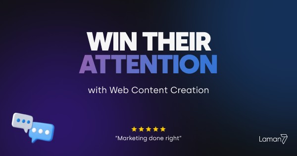 Web Content Creation banner