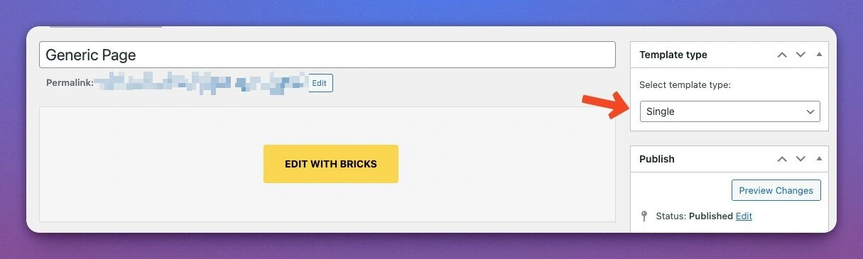 Assign Bricks Template - assign bricks template to page create bricks template 2 Assign Bricks Template - assign bricks template to page create bricks template