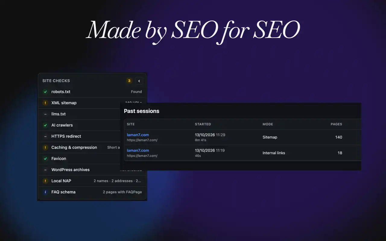 SEO Checker - made by seo