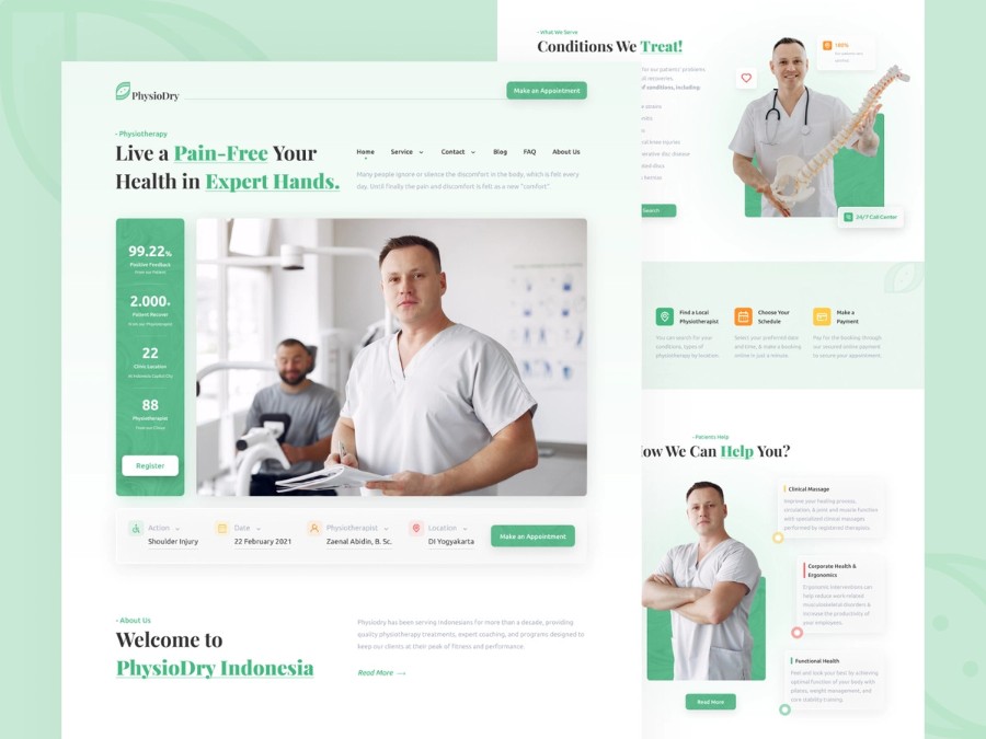 web design for clinic - web design for clinic 80564af1e0 1 website for clinic eg 1