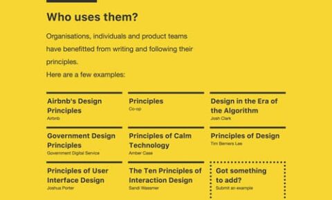 - website design style principle design