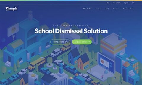 - website design style school dismissal